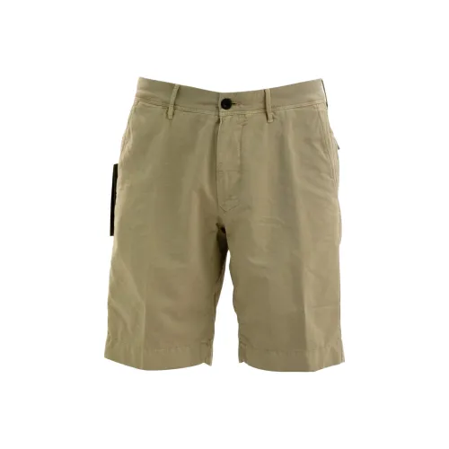 INCOTEX Бежевые Мужские Повседневные Шорты