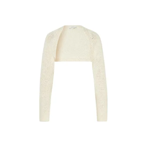 VINCE Белый Женский Трикотаж