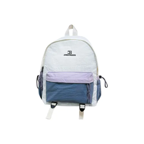 WRELS Nylon Backpack Standard Purple Green Pink Coffee