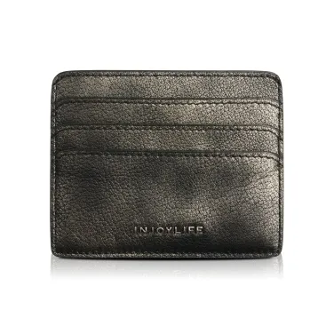 INJOYLIFE Коровья кожа Держатель для карт Стандартный Унисекс Многоцветный