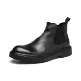 Черный с флисовой подкладкой