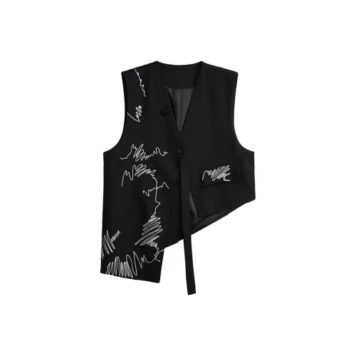 POWXV Черные Женские Майки