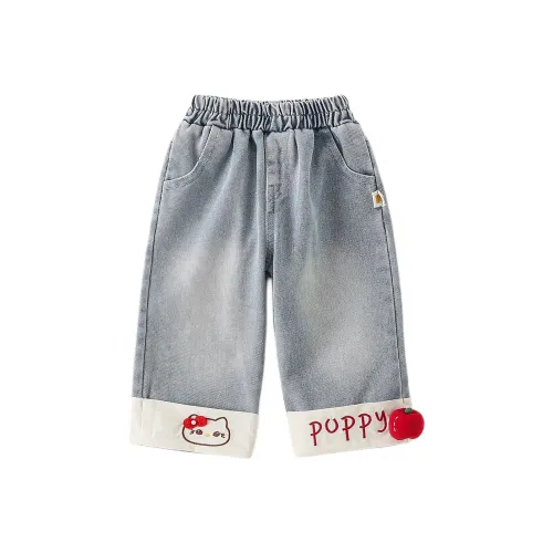 XiaoJinBu Джинсы для малышей и детей дошкольного возраста