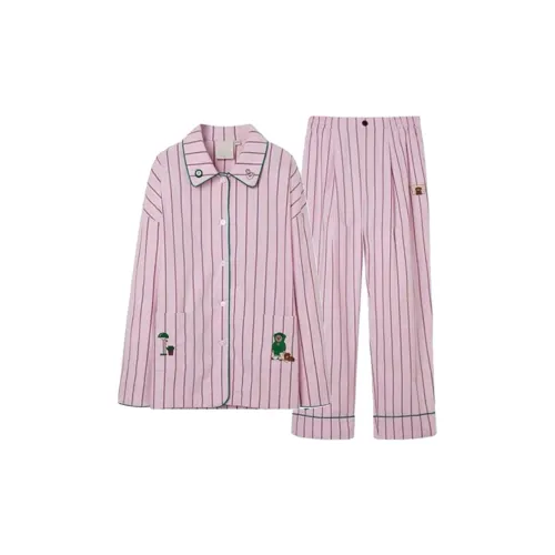 MIMOSA CHUR Розовые полосы Женские Пижамные комплекты