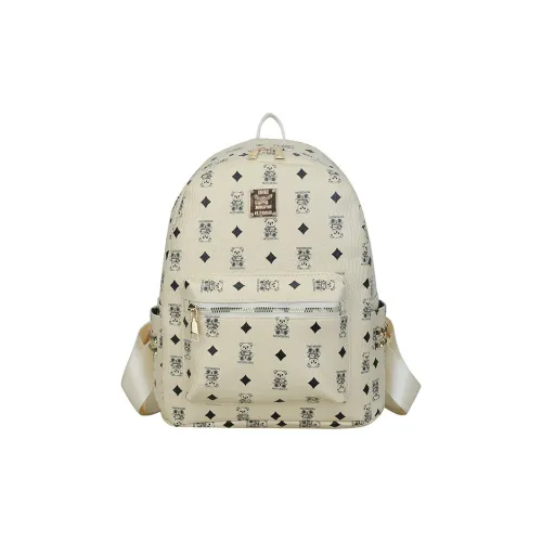 Meow In The Grass ПУ (полиуретан) Рюкзак Стандартный Женский Многоцветный