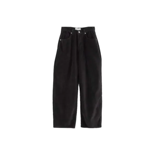 LOWEAR Basic Velvet Wide Pants Casual Pants Women's