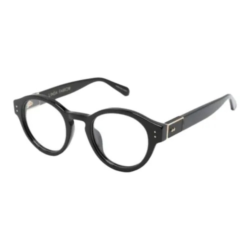 Linda Farrow Ацетатные оправы для очков Oval Унисекс Черные