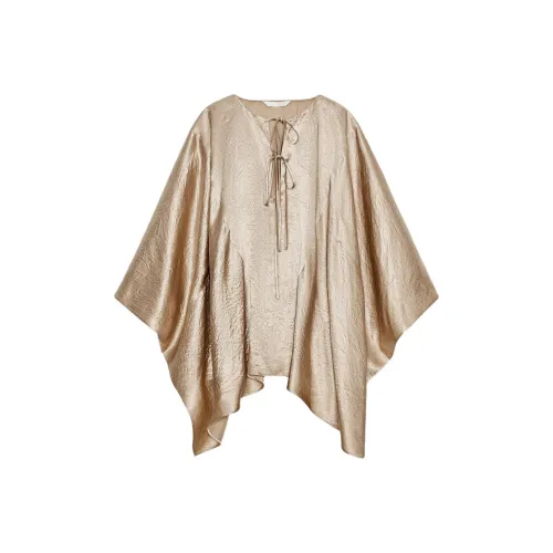 ZARA ZW Series Золотая Женская Рубашка