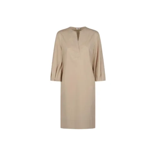 PESERICO Длинное платье с длинными рукавами женское