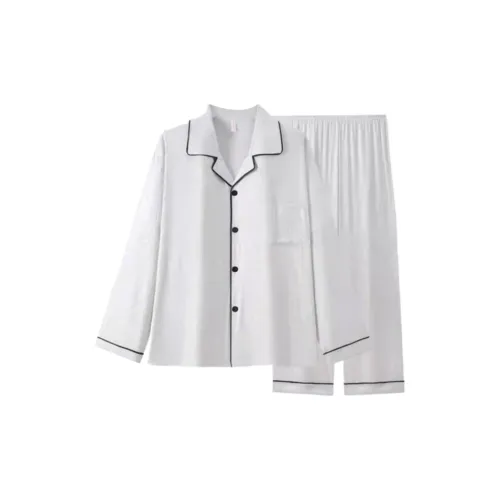 MIMOSA CHUR Light Gray Men's Pajama Sets MIMOSA CHUR Светло-серый Мужские Пижамные Комплекты