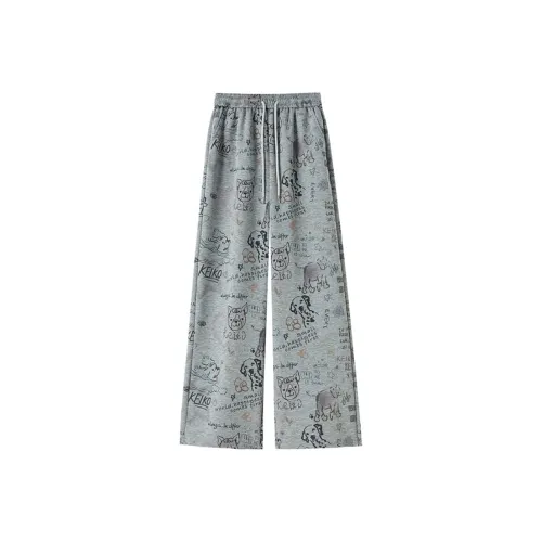 JOSR Серые Женские Повседневные Штаны