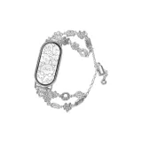 Двойной ряд цепочки - серебряный пряничный человечек