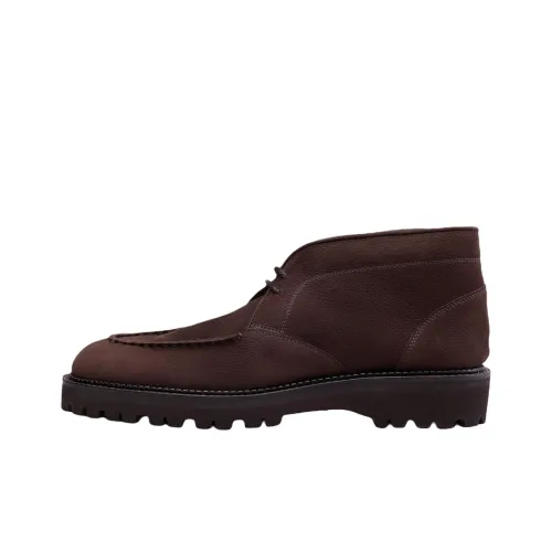 JOHN LOBB Field Ботильоны Мужские Коричневые