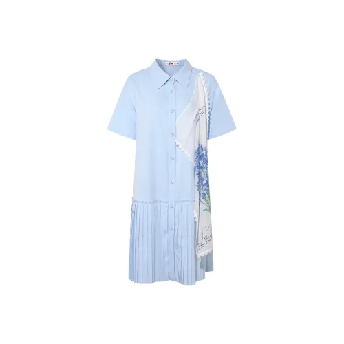 Two Or Three Things Короткий рукав Платье Женское