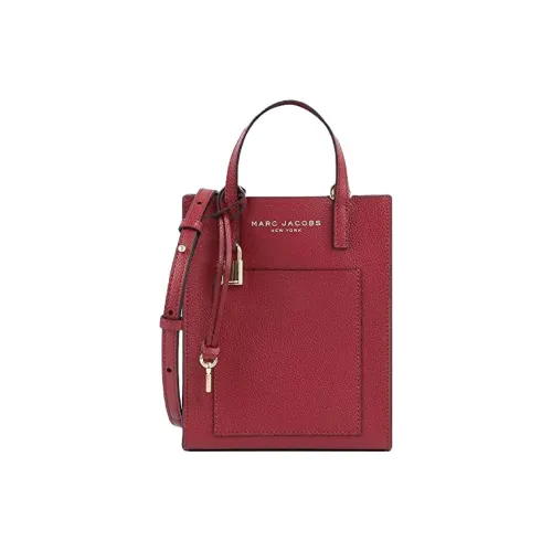 MARC JACOBS Кожа Тоут Сумка Сумка для покупок Сумка через плечо Сумка Мини Женская Гранат Красный