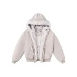 Абрикосовый серый