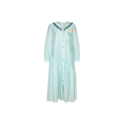 Two Or Three Things Длинное платье с длинными рукавами женское