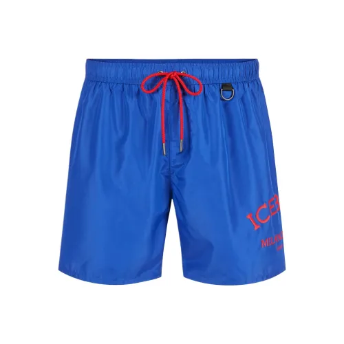 Айсберг-синий Мужские Плавательные Шорты