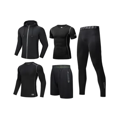 HEISU AD92 5 Черный Мужская Повседневная Спортивная Одежда