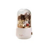 Элегантный белый — Минималистичный [Держатель для кистей для макияжа]