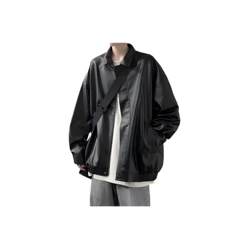 TONYBEAR Премиум Стильный Повседневный Свободный Крой Жакеты с Отворотами Мужские