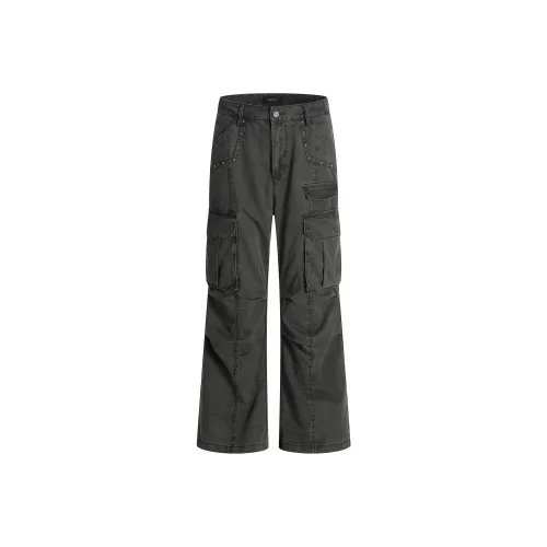 FDYZ Темно-серые унисекс карго-брюки