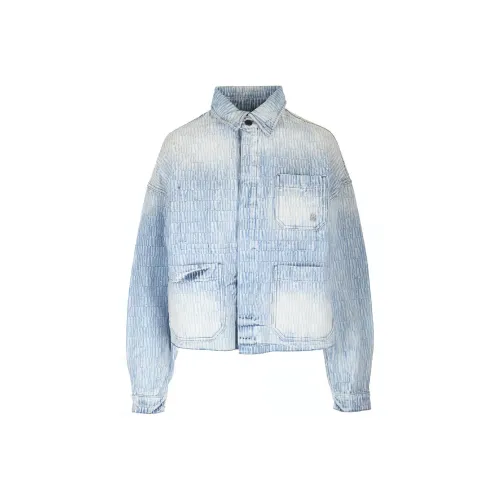 AMIRI Небесно-голубой Женские Куртки