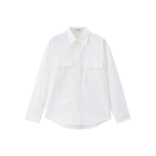 Giordano 01 Белый Мужская Рубашка