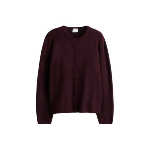 H M Бургунди Женский Трикотаж