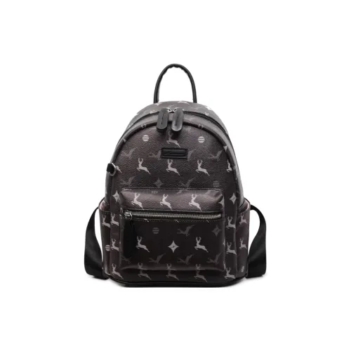 GOX ПУ (полиуретан) Рюкзак Стандартный Женский Черный Синий Розовый