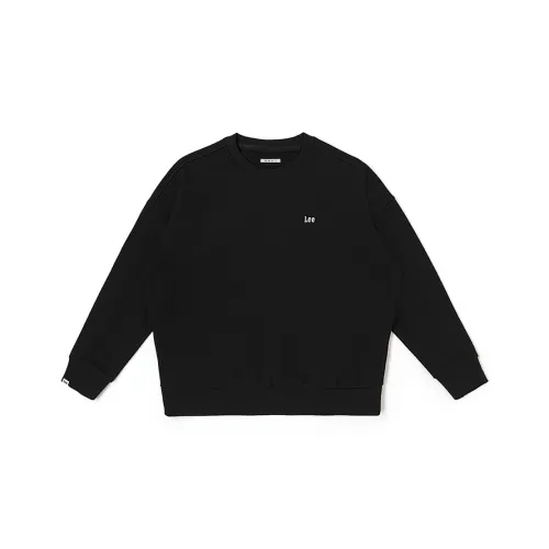 Lee Черный Женский Свитшот