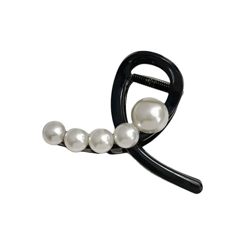 ZHENZI PRETTY Заколка-краб Новинка Жемчужный Заколка для волос Элегантный Спина к Спине Головной убор с Премиум Акула Нижняя заколка Фиксированный Волосы