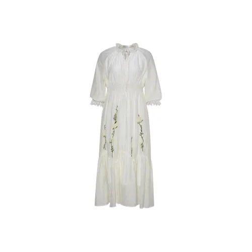 Two Or Three Things Длинное платье с длинными рукавами женское