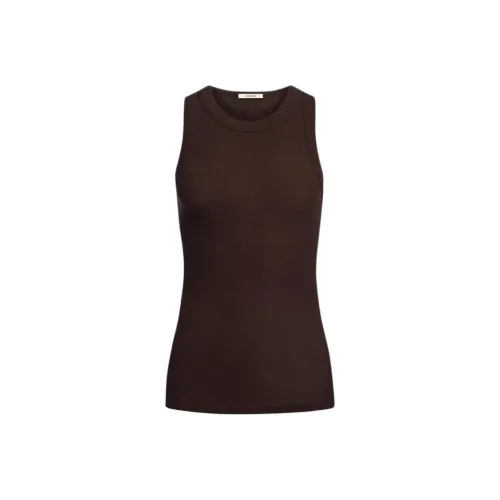 12 STOREEZ Темно-коричневые женские майки