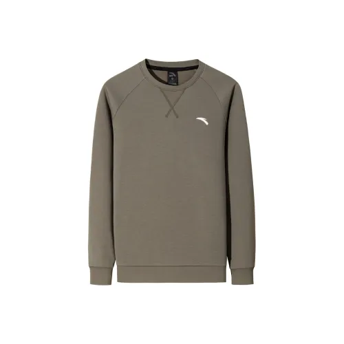 ANTA Дымчато-серый 3 Мужские Свитшоты