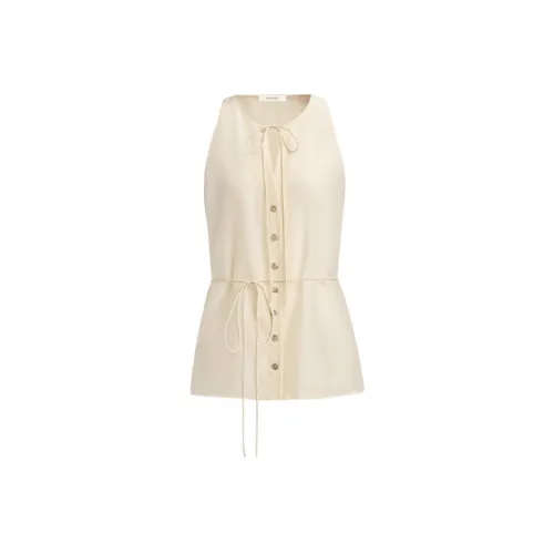 12 STOREEZ Айвори Женские T-рубашки