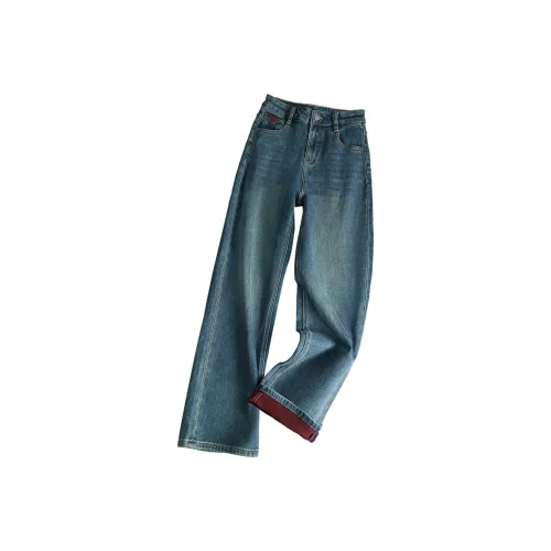 Cypress House Темно-синий женский джинсы