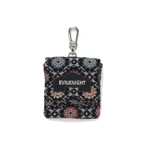 EK Полиэстер Монета Кошелек Стандартный Унисекс Черный