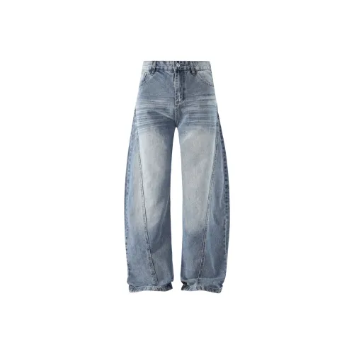 YK YB YK YB x Tao Huang Джинсы Унисекс