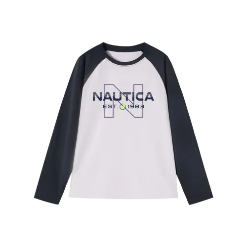 NAUTICA Длинный рукав Т-рубашка Осенний Подростки