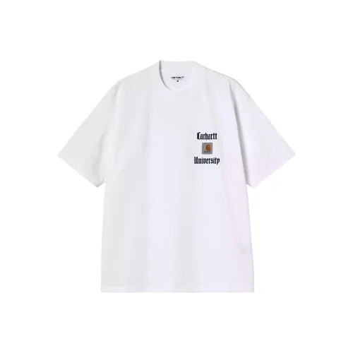 Carhartt WIP Fw25 S S Школа Сердце T Рубашка T Рубашка Мужская
