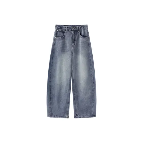 RIVER STONE Джинсы Унисекс Джинсовый Синий