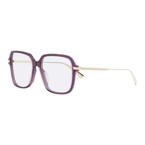 DIOR В зависимости от официального сайта Квадратные Оправы для очков Женские Фиолетовые