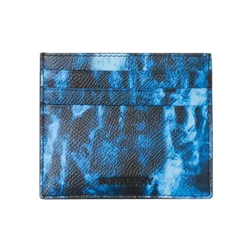 Burberry Классический держатель для карт Мужской Синий