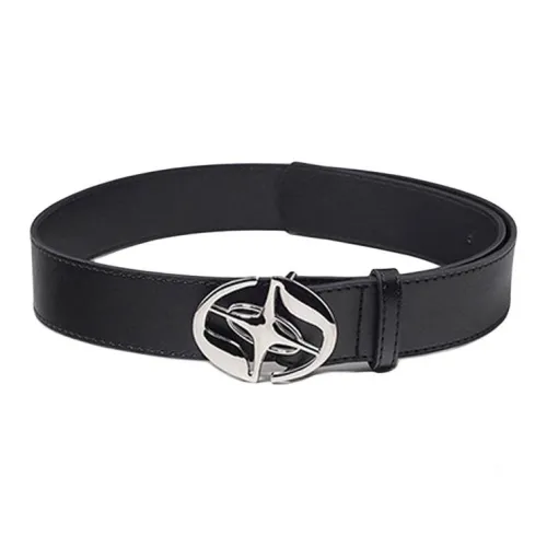 SMVP ПУ (полиуретан) Искусственная кожа Ремни Унисекс 4CM