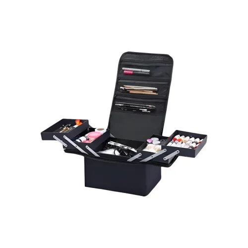 OMGD Складная сумка для макияжа большой объем портативный кейс для макияжа
