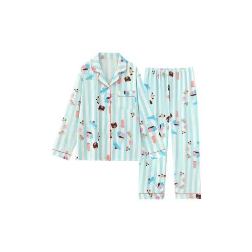 MIMOSA CHUR Мультяшный Вечеринка Женские Пижамные Комплекты