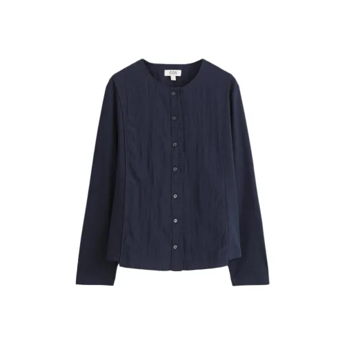 COS Темно-синие женские рубашки