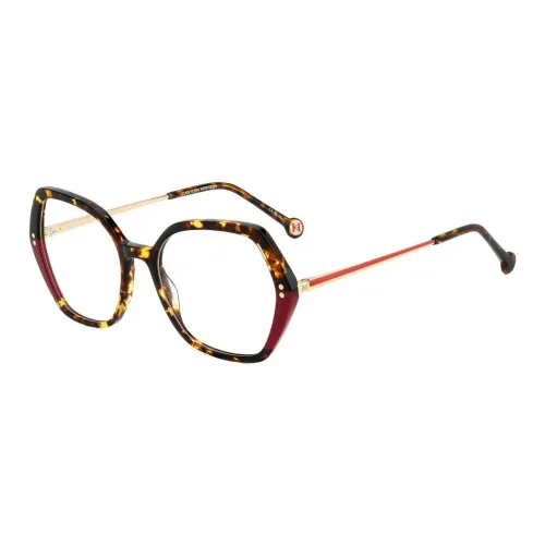 CarolinaHerrera. Ацетатные оправы для очков с нерегулярной формой женские черепаховый цвет