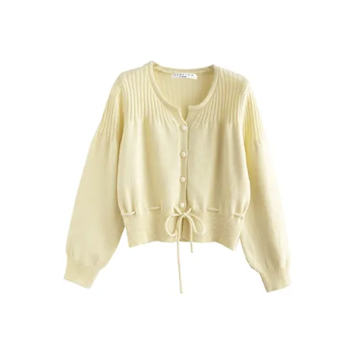 Tonlion Светло-желтый Женский Трикотаж